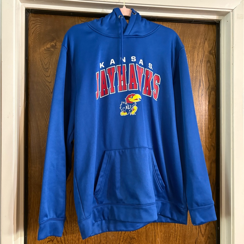 Kansas Jayhawks Men’s Blue Hoodie